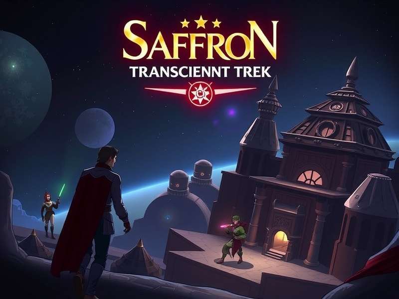 Saffron Transcendent Trek Game Banner